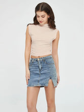 Kylie Ruched Crop Top
