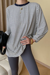 Marly Striped Cotton Tee