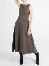 Nico Pin Tuck Midi Dress-BESTSELLER