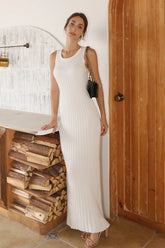 Grace Rib Knit Maxi Dress