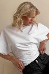 Natasha Cinched Waist Tee