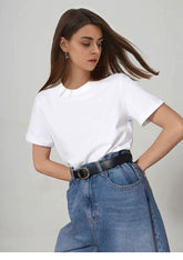 Megan Cotton Boxy Tee