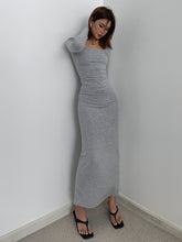 Olivia Ultra Soft Pleated Waist Maxi Dress