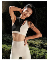 Sport Bra In Contrast Colour - Fronts Australia