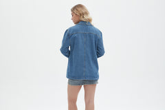 Gabi Oversized Denim Blazer