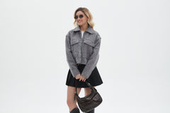 Merly Felt Texture Jacket