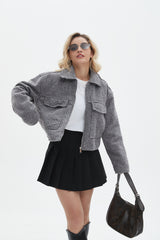 Merly Felt Texture Jacket