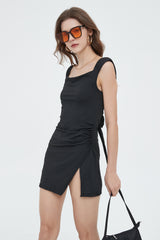 Elon Black Mini Dress