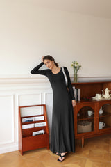 Marsha Long Sleeve Maxi Dress