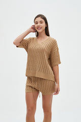 Lyra Knit Top & Shorts