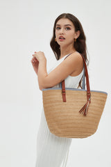 Vala Straw Handbag