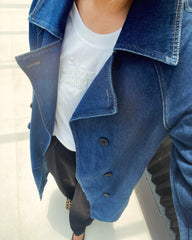 Rebecca Denim Trench Coat