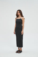 Sheilla Contrast Slip Maxi Dress