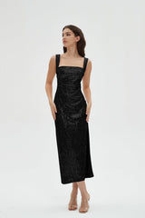 Celia Sequin Midi Dress