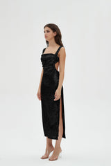 Celia Sequin Midi Dress