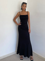 Eboney Ruched Maxi Dress