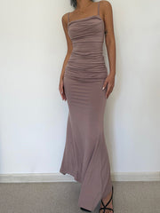 Eboney Ruched Maxi Dress