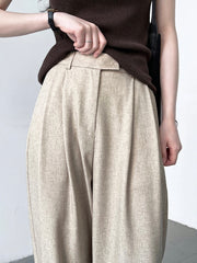 Chira Linen Tailored Pants