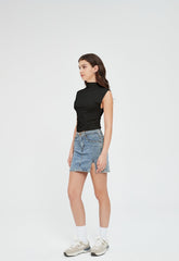 Kylie Ruched Crop Top