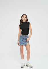 Kylie Ruched Crop Top