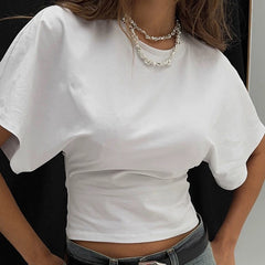 Natasha Cinched Waist Tee