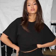 Natasha Cinched Waist Tee