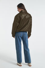 Aimee Quilted Bomber Jacket