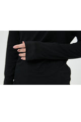 Jan Ultra Soft Asymmetric Draped Top