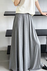 Venessa Soft A-line Maxi Skirt