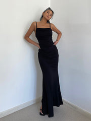 Eboney Ruched Maxi Dress