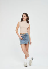 Kylie Ruched Crop Top