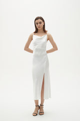 Party Time Cowl Bias Slip Dress