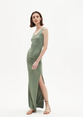 Mindy Ruched Maxi Dress