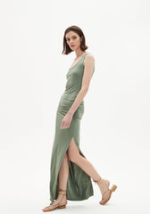 Mindy Ruched Maxi Dress