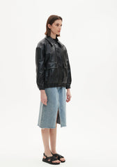 Tess Bomber Quilted Lining Jacket-BESTSELLER