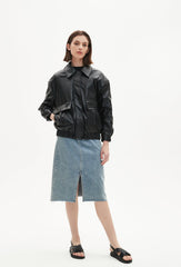 Tess Bomber Quilted Lining Jacket-BESTSELLER