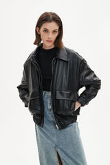 Tess Bomber Quilted Lining Jacket-BESTSELLER