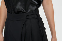 Carly Wrap Detail Suit Trousers