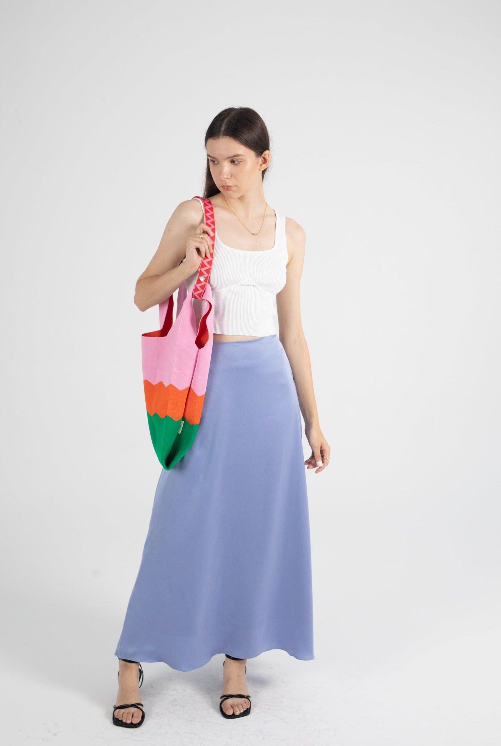 Nina Satin Maxi Skirt-BESTSELLER - Fronts Australia 