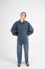 Lynn Front Side Splits Lyocell Blend Shirt - Fronts Australia 