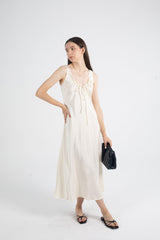 Dual-wear Satin Bias Midi Dress-BESTSELLER - Fronts Australia 