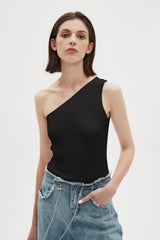 Monique One Shoulder Tank Top