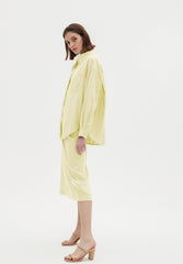 Erin Linen Blended Oversized Shirt / Set