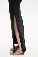 Mindy Ruched Maxi Dress