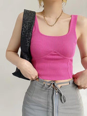 Essential Rib Knit Tank - Fronts Australia 