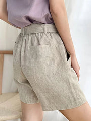 Sally Linen Shorts