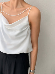 Lena Draped Cowl Cami Top-BESTSELLER