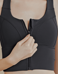 Front Zipper Sport Bra - Fronts Australia 