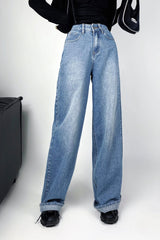 Echo Straight Wide Leg Jeans