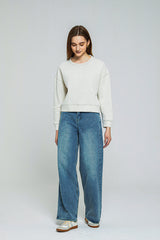 Katie Contrast Line Sweatshirt